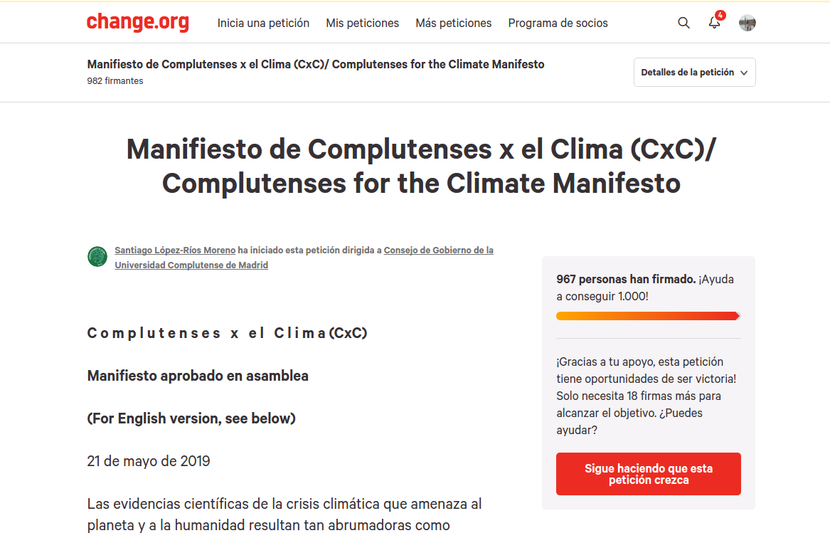 EL MÁSTER EN METEOROLOGÍA Y GEOFÍSICA CONTRA EL CAMBIO CLIMÁTICO